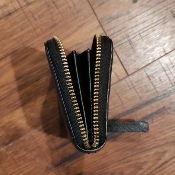 Marc Jacobs Mini Empire City Leather Zip Around Card/Coin Wallet - Picture 3 of 9